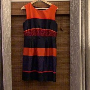 Horizontal stripe Loft dress